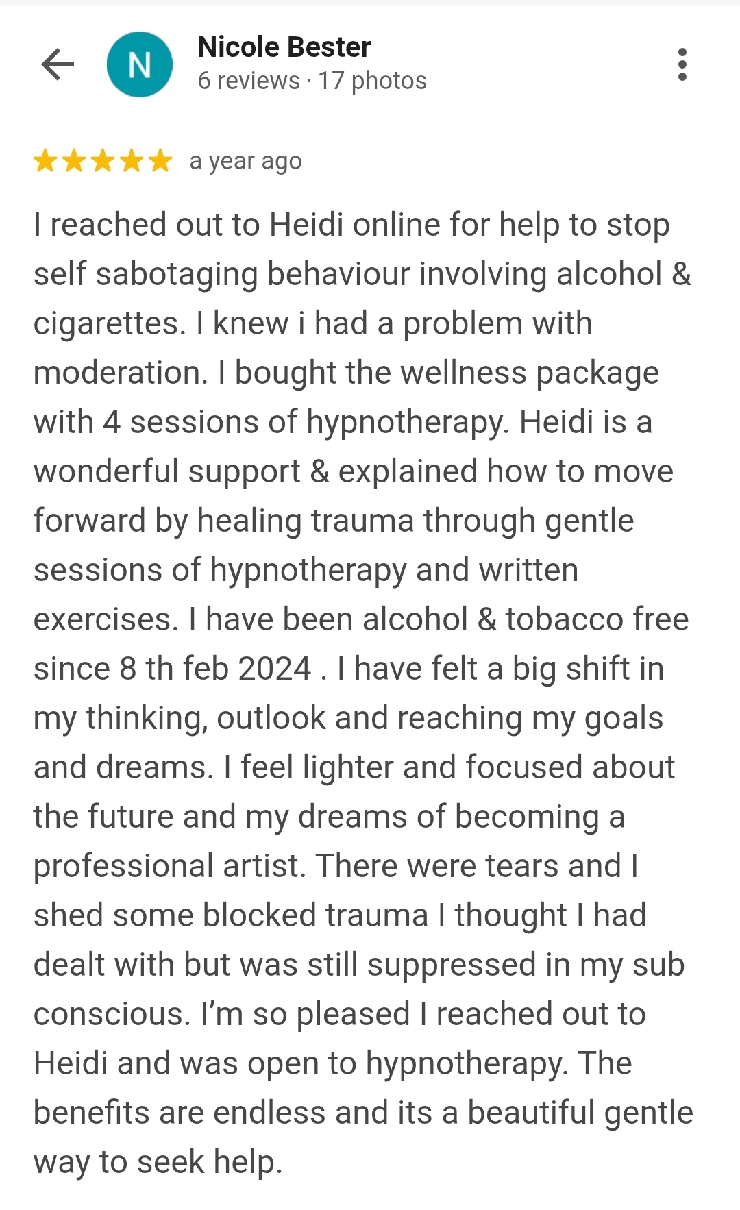 Nicole Review
